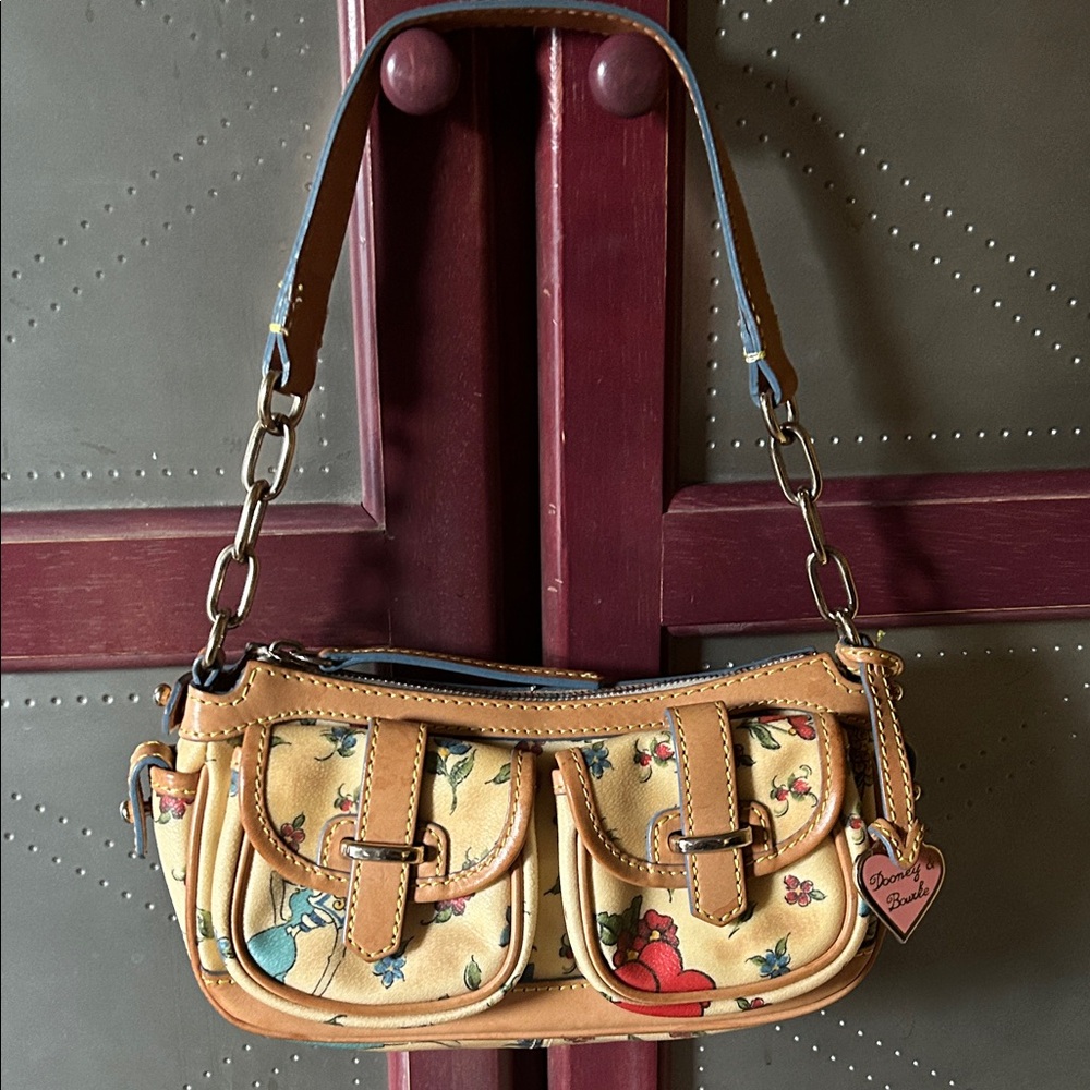 Dooney & Bourke Rainbow Zipper Bag RARE - Picture 3 of 14